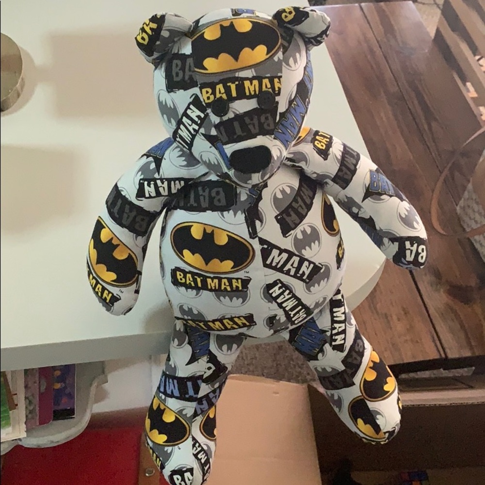 Handmade Batman Teddy Bear